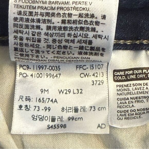 Levi’s Legging Medium Wash Skinny Jeans Size W29 L32 - Picture 8 of 8